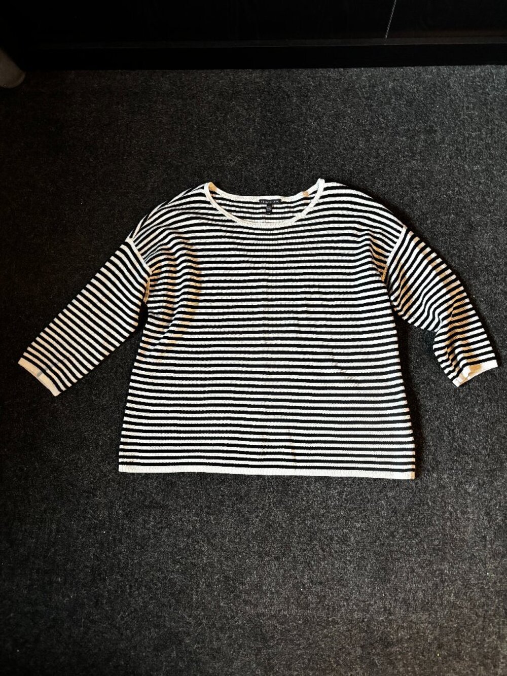 Eilen Fisher 3/4 sleve sweater